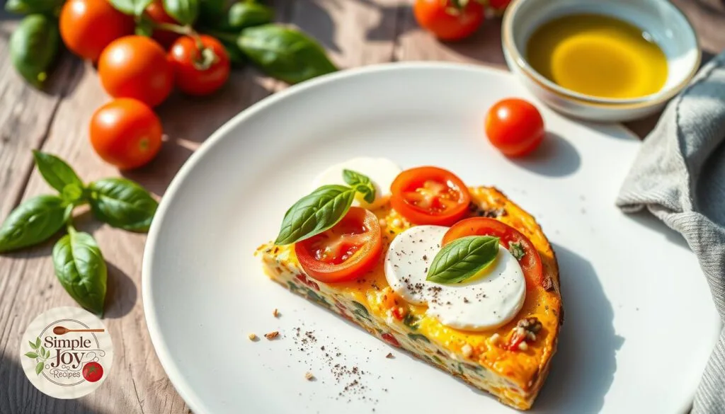 Caprese Breakfast Frittata