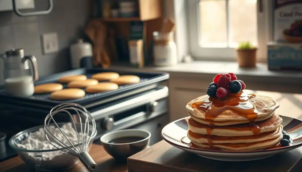 How to Make Fluffy Pancakes from Scratch in 10 Minutes