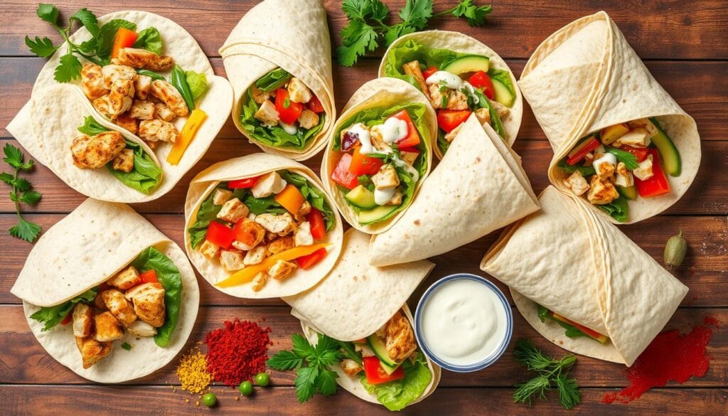 lunch wrap recipes