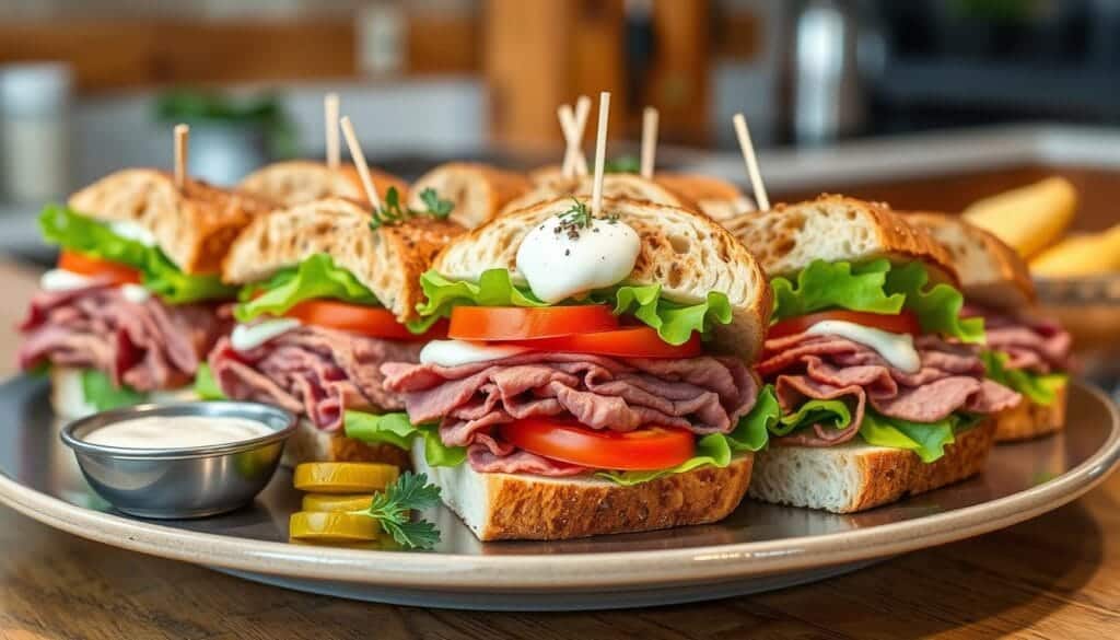 roast beef sandwiches