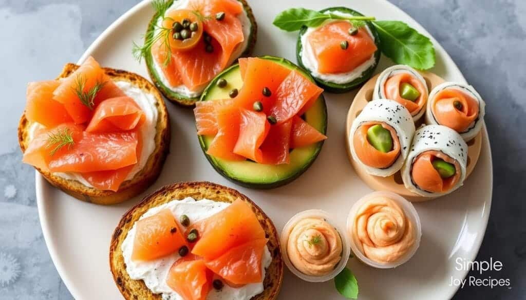 smoked salmon appetizers