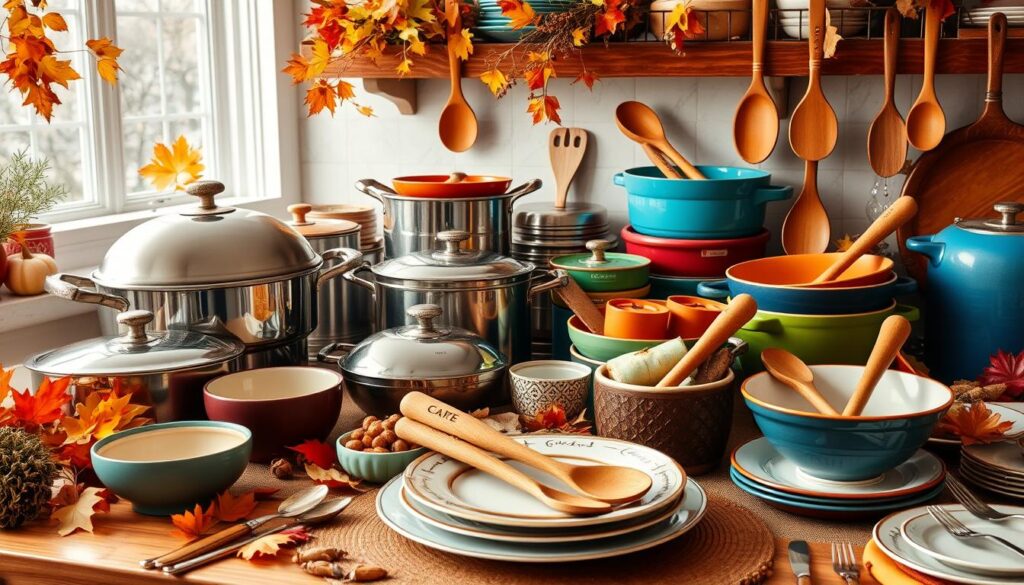 Thanksgiving cookware and utensils