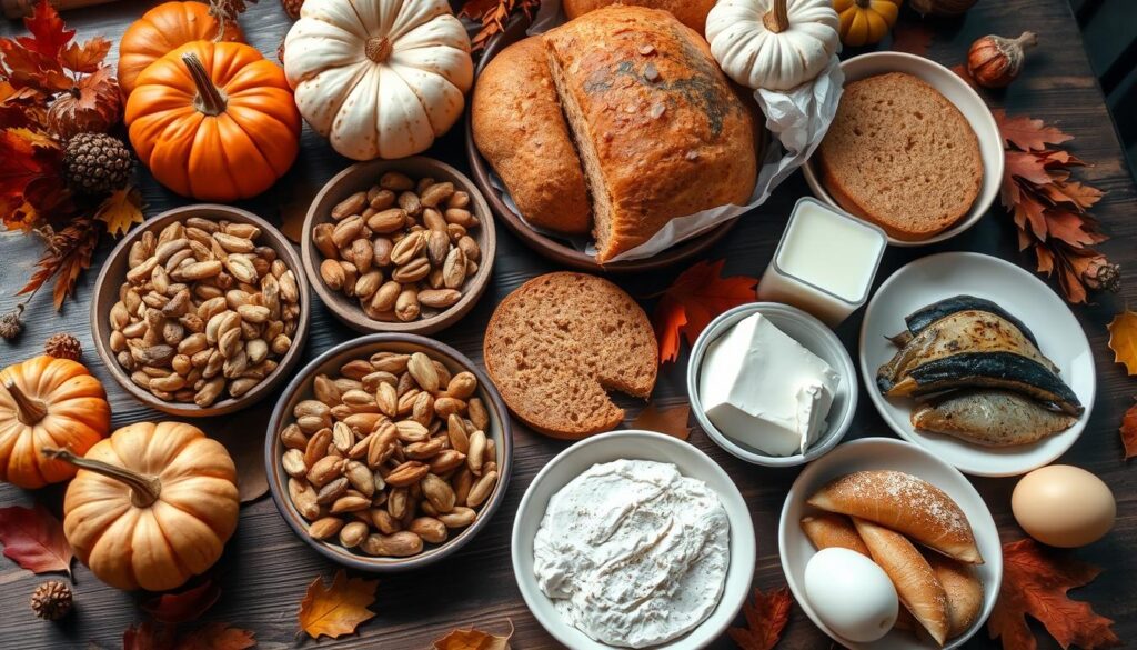 Thanksgiving food allergens