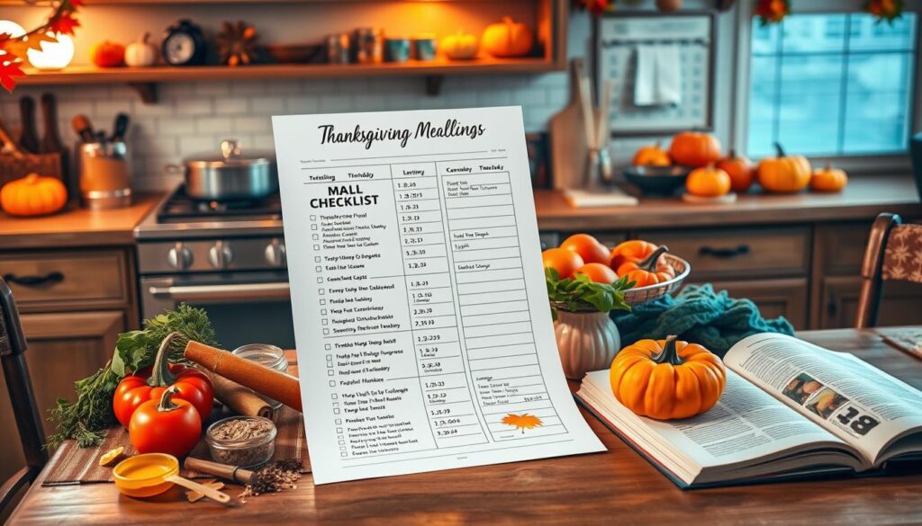 Thanksgiving meal planning