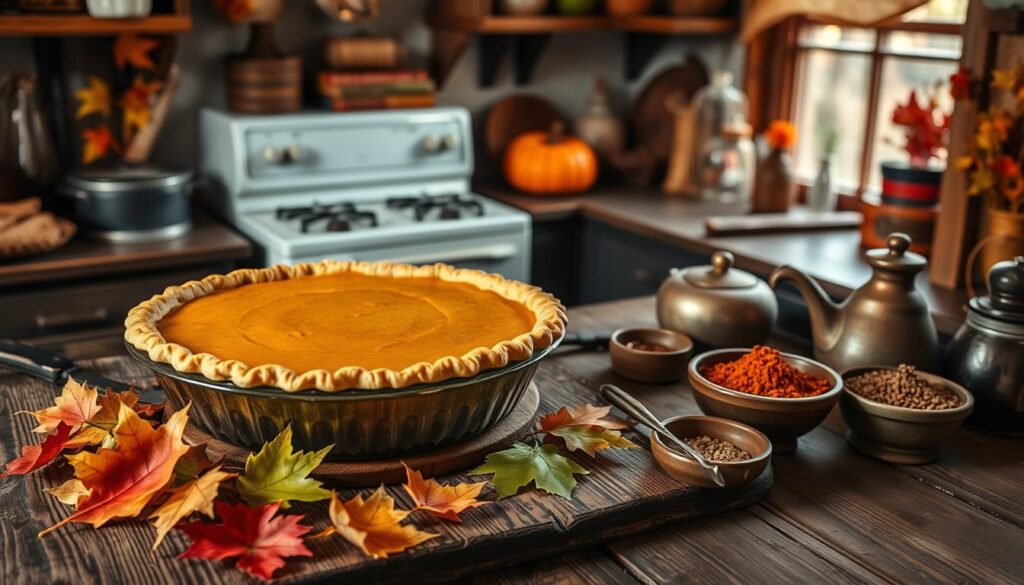 pumpkin pie history