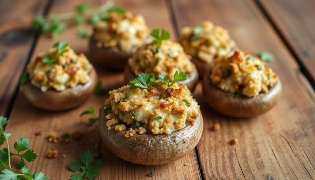 savory mushroom appetizers