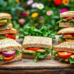 Creative Vegan Sandwich recipes for Lunch