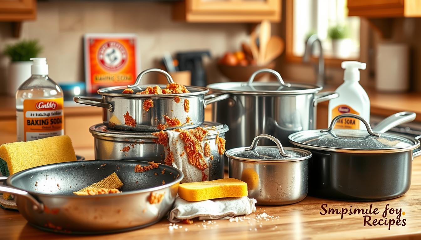 Quick and Easy Tips to Clean Stuck-on Food From Pots and Pans