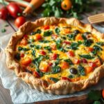 Tortilla Quiche Bake