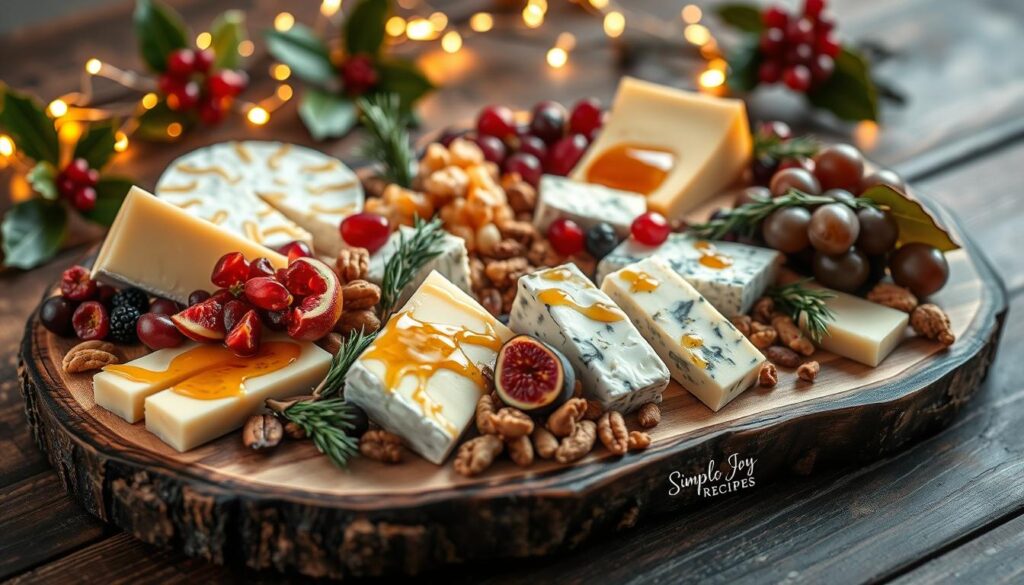 create the perfect christmas cheese platter