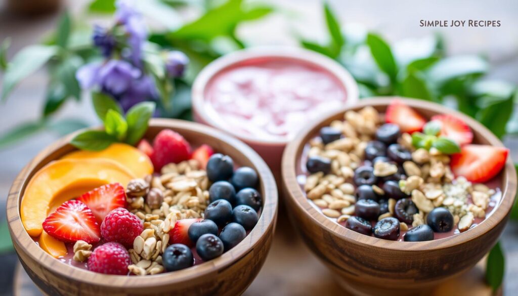 vegan smoothie bowls