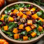 Chopped Winter Salad with Butternut Squash