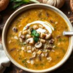 Wild Rice and Mushroom Soup